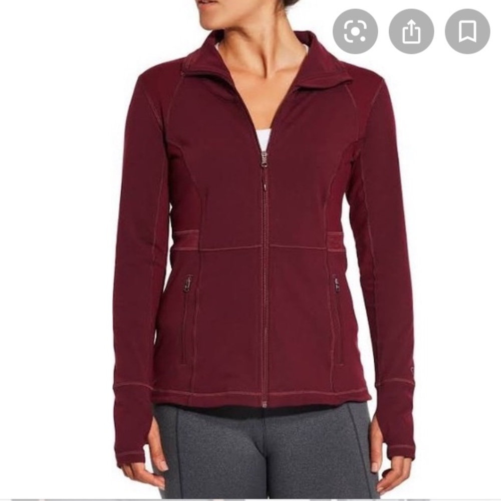 Calia Core Fitness Jacket Crimson